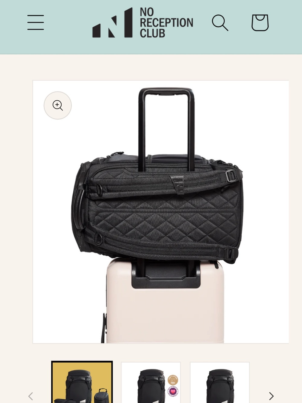 No reception club diaper bag and sidekick - Picture 6 of 10